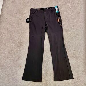 one 5 one Black Flare Trousers